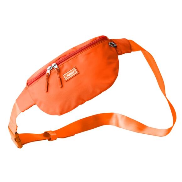 The Foldie Crossbody Belt Bag Orange - Picture 1 of 8
